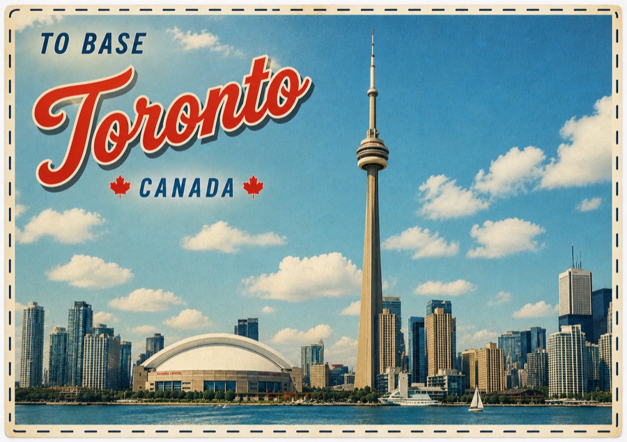 Vintage Toronto postcard
